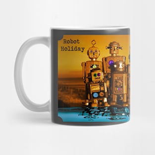 Robot Holiday Mug